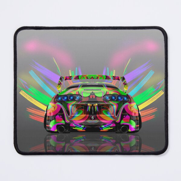 Item preview, Flashy Sportscar Graphic Poster designed and sold by Road To Track.