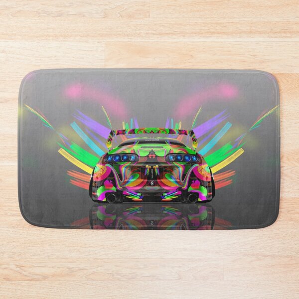 Artikelvorschau, Flashy Sportscar Graphic Poster entworfen und verkauft von Road To Track.