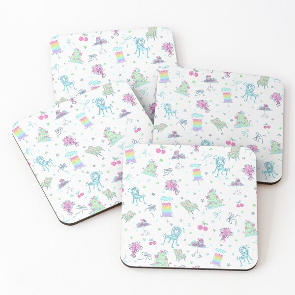 Item preview, Cafe Treats on White designed and sold by lisanganart.
