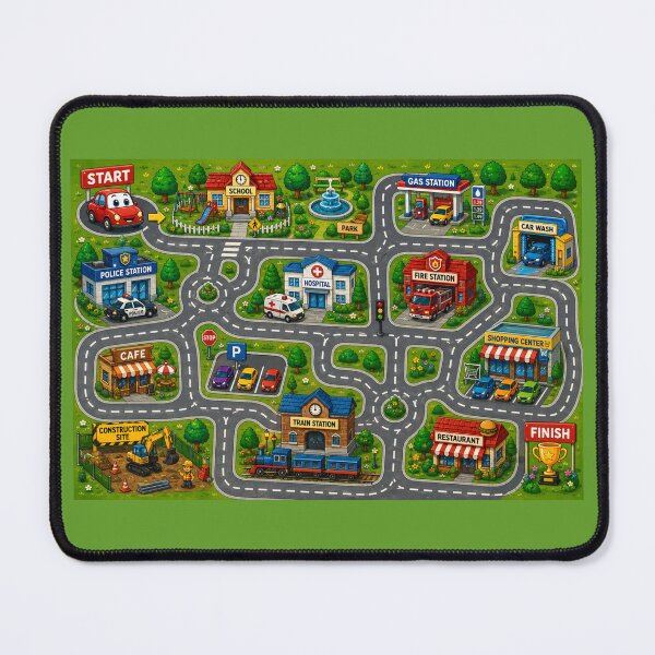 Item preview, Kids Road Maze designed and sold by MKDSN.