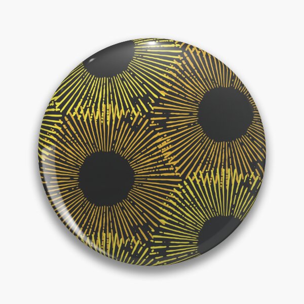 Item preview, Oversized Sunflower Mirage Print - Onyx Black designed and sold by Daniel Bevis Design.