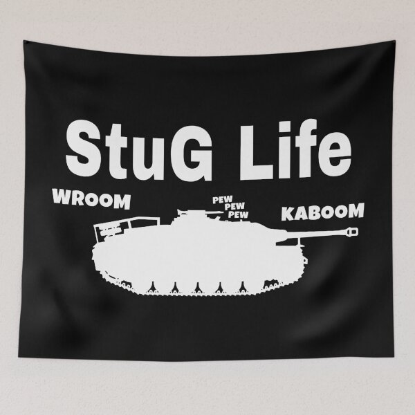 Item preview, Stug Life Funny Tank designed and sold by NicGrayGraphic.