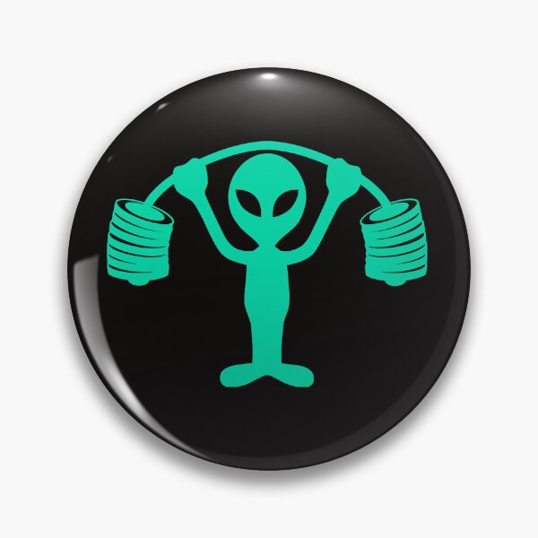 Item preview, weightlifting Alien designed and sold by Area52FL.
