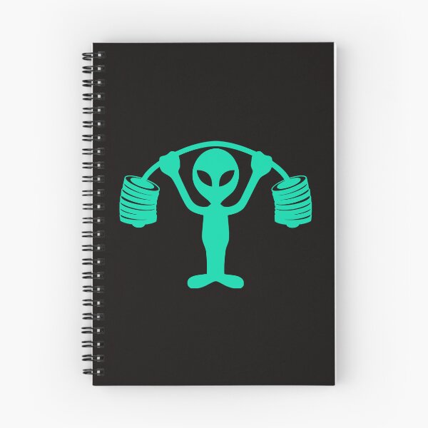 Item preview, weightlifting Alien designed and sold by Area52FL.