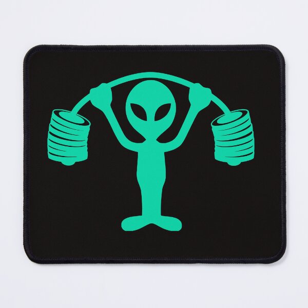 Item preview, weightlifting Alien designed and sold by Area52FL.