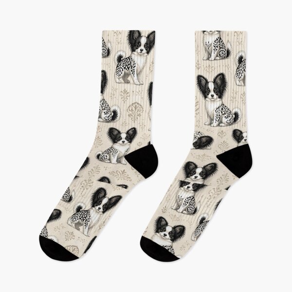 Item preview, Papillon Puppies Pattern designed and sold by Wags & Tails.