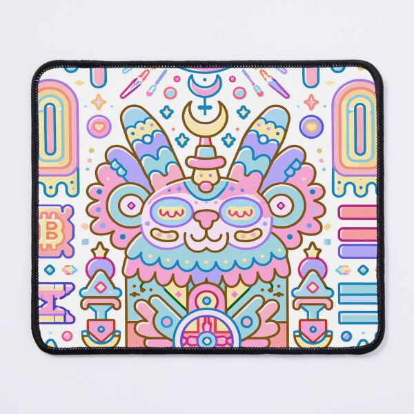 Item preview, Whimsical Rainbow Crypto Dream Spirit Animal designed and sold by Romgora.