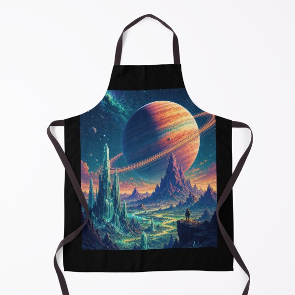 Item preview, Explorer Beneath the Giant Ringed Planet designed and sold by Sketchlegacy.