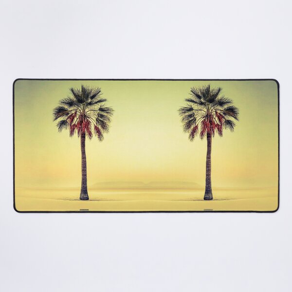 Item preview, twin palms on a tropical beach designed and sold by mister-john.