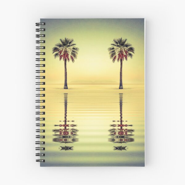 Item preview, twin palms on a tropical beach designed and sold by mister-john.