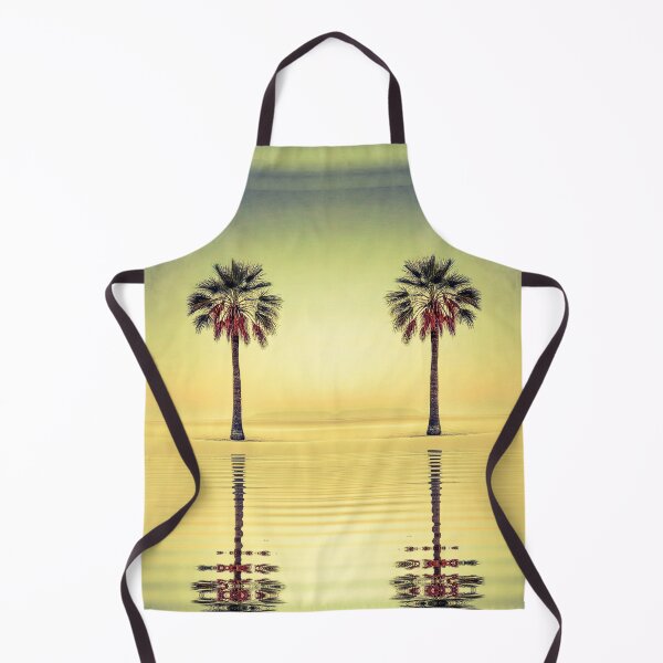 Item preview, twin palms on a tropical beach designed and sold by mister-john.