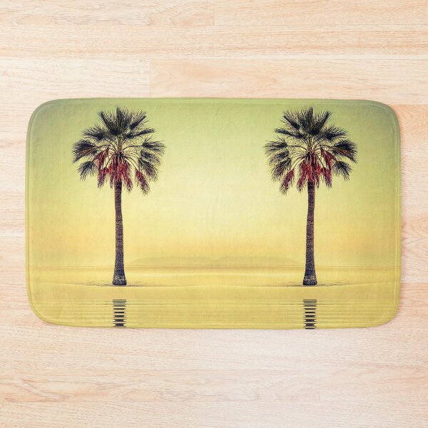 Item preview, twin palms on a tropical beach designed and sold by mister-john.