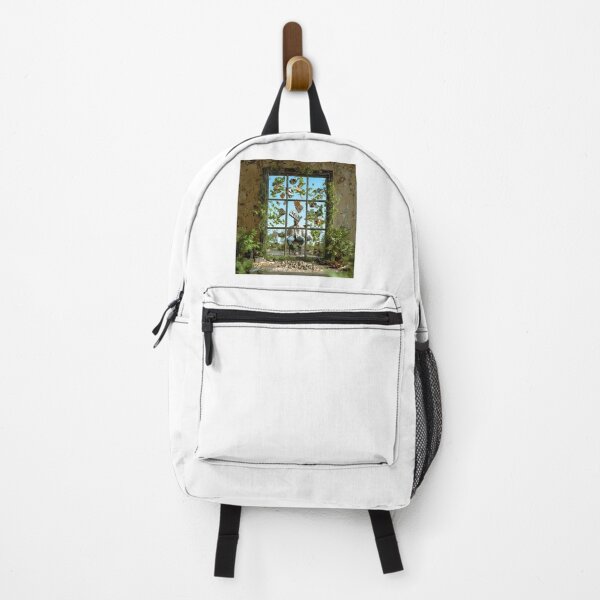 Item preview, Conceptual Art: Deep Reflection Amidst Flying Leaves and Objects in an Overgrown Window designed and sold by D Digital Art.