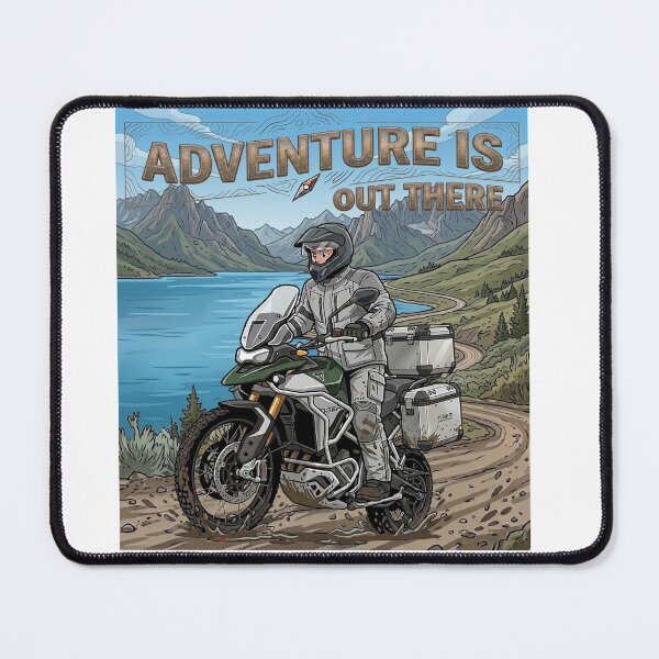 Item preview, Adventure is out there - Rocky Mountain Lake designed and sold by Wild Studio Designs.