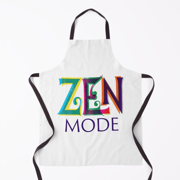 Item preview, Zen Mode Risograph Typography – Mindfulness Letterpress Aesthetic designed and sold by H Jonas.