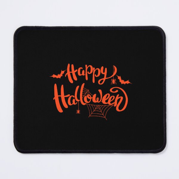 Item preview, Happy Halloween Calligraphy Spider Web Graphic designed and sold by The secret storage room.