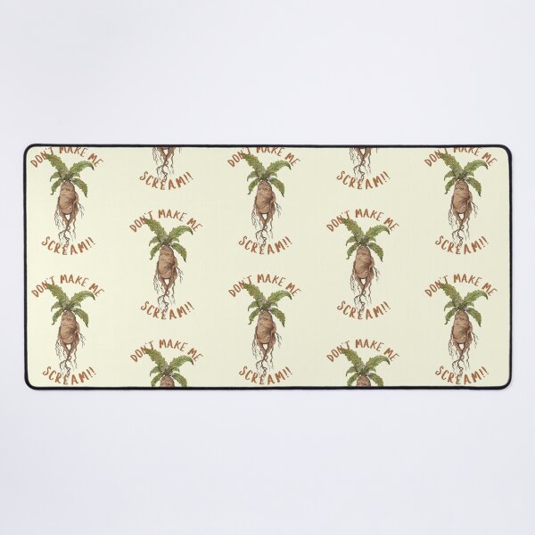 Item preview, Funny Mandrake Root Botanical Art Dont Make Me Scream Witchy Plant designed and sold by esmavart.