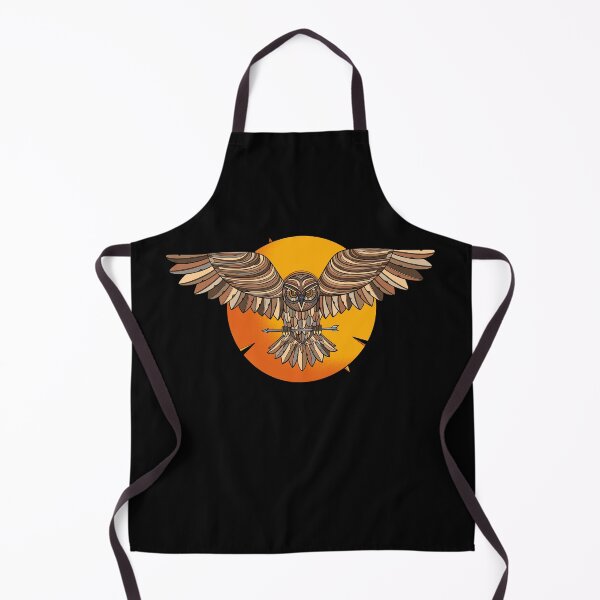 Item preview, Arrow of Wisdom – Geometric Flying Owl designed and sold by DaveDanchuk.