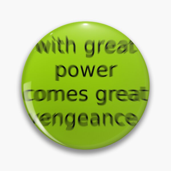 Item preview, With Great Power Green Question Unique Artwork Sign designed and sold by Doctor Schtrudel.
