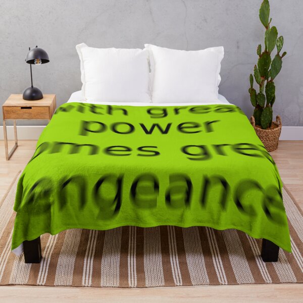 Item preview, With Great Power Green Question Unique Artwork Sign designed and sold by Doctor Schtrudel.