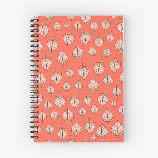 Item preview, Hand-drawn stylized leaves in pastel pink and green tones designed and sold by Ram94.
