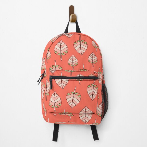 Item preview, Hand-drawn stylized leaves in pastel pink and green tones designed and sold by Ram94.