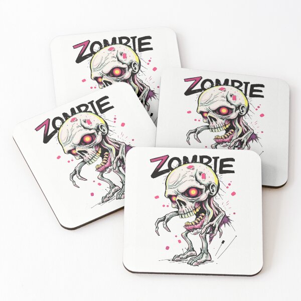 Item preview, Creepy Neon Zombie Ghoul Monster designed and sold by ERODED SELF.