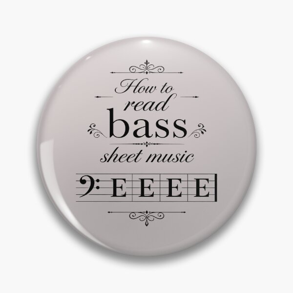 Item preview, How to Read Bass Sheet Music - Bass Player Humor designed and sold by Art-Arcade6.