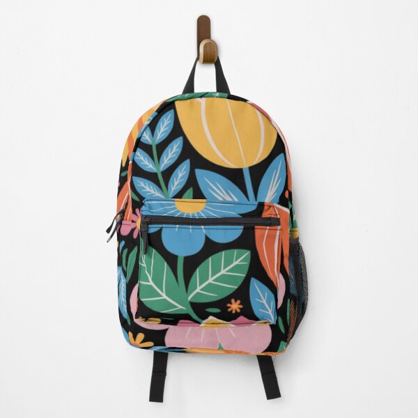 Item preview, floral illustration with a folk art style designed and sold by 123ks.
