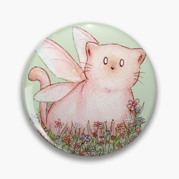 Item preview, Cat fairy with flowers designed and sold by Denise, Denisn't.