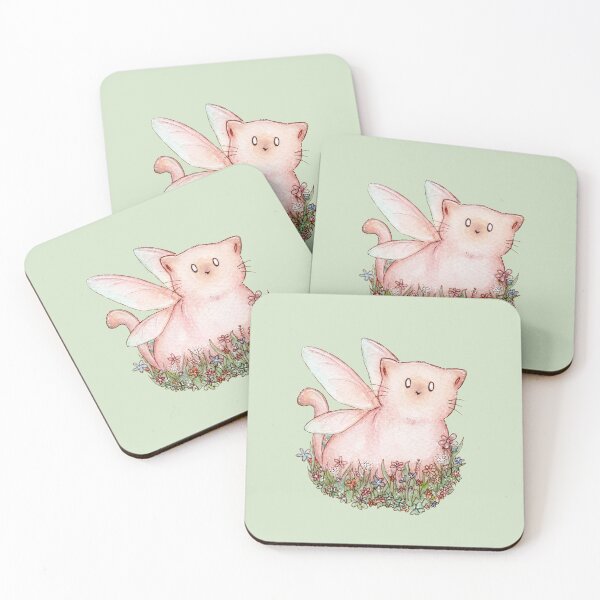 Item preview, Cat fairy with flowers designed and sold by Denise, Denisn't.