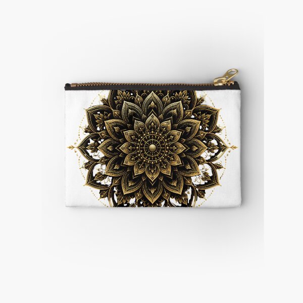Item preview, Golden Lotus Mandala | Elegant Floral Geometric Design designed and sold by CalmMandala.