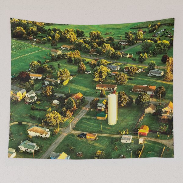 Item preview, Pennsylvania Landscape From Aloft In An Ultralight designed and sold by Kay Brewer.