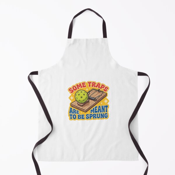 Item preview, Some Traps Are Meant To Be Sprung Funny Pickleball Mousetrap designed and sold by randaper.
