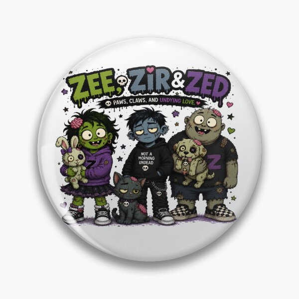 Item preview, Zee, Zie, Zed: Zombie Pets designed and sold by Kaideah.