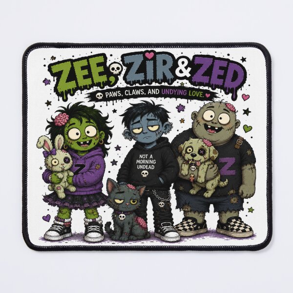 Item preview, Zee, Zie, Zed: Zombie Pets designed and sold by Kaideah.