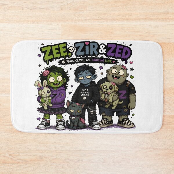 Item preview, Zee, Zie, Zed: Zombie Pets designed and sold by Kaideah.