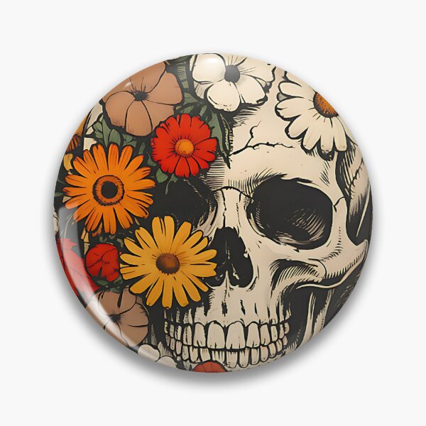 Item preview, Floral Halloween Skeleton designed and sold by Kyzed.