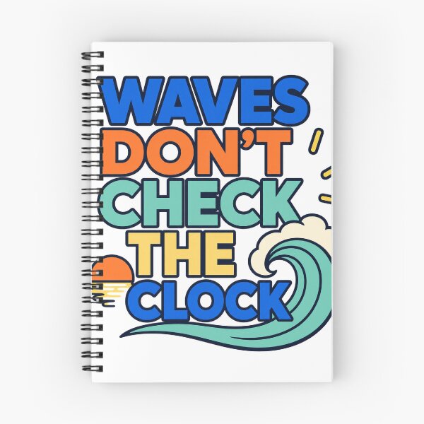 Item preview, Waves Do Not Check Clocks designed and sold by aihrgdesign.