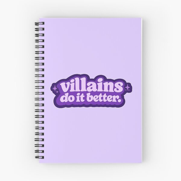 Item preview, Villians Do It Better - Purple  designed and sold by theliteraryedit.