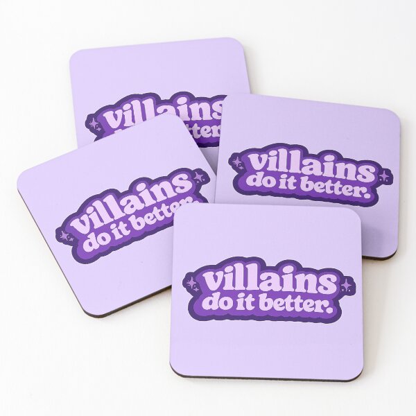 Item preview, Villians Do It Better - Purple  designed and sold by theliteraryedit.