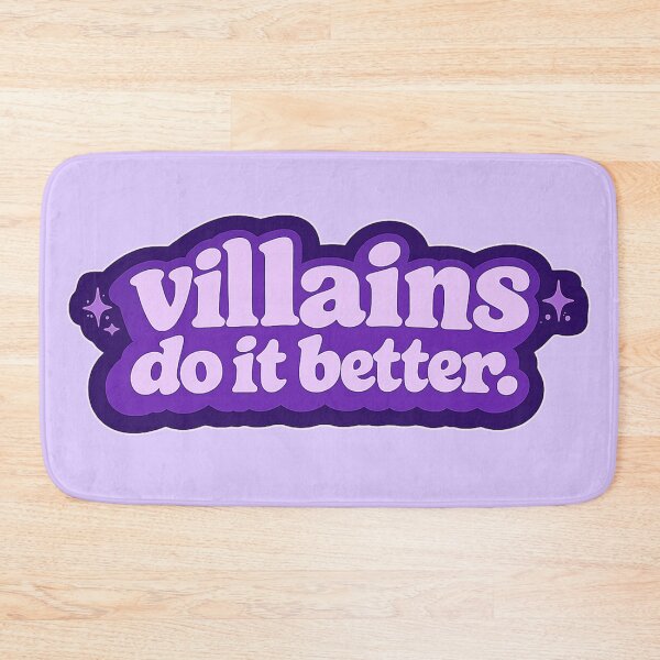 Item preview, Villians Do It Better - Purple  designed and sold by theliteraryedit.