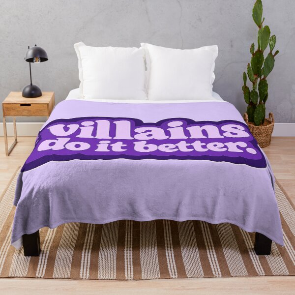 Item preview, Villians Do It Better - Purple designed and sold by theliteraryedit.