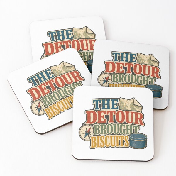 Item preview, The Detour Brought Biscuits designed and sold by aihrgdesign.