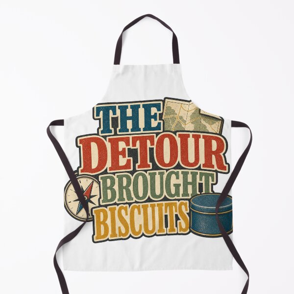 Item preview, The Detour Brought Biscuits designed and sold by aihrgdesign.