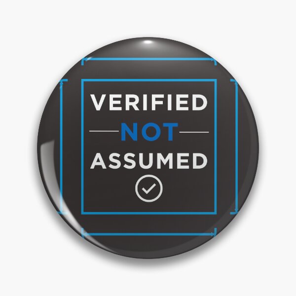 Item preview, Verified Not Assumed | Accounting Verification Typography designed and sold by FCA SIR MERCH .