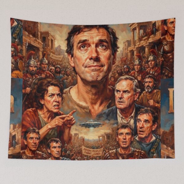Item preview, Life of Brian Cult Comedy Fine Art Tribute designed and sold by Art's Diner.