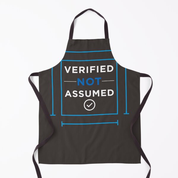 Item preview, Verified Not Assumed | Accounting Verification Typography designed and sold by FCA SIR MERCH .