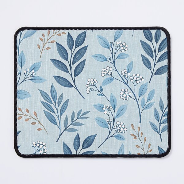 Item preview, Botanical blue designed and sold by Blue-Fall.
