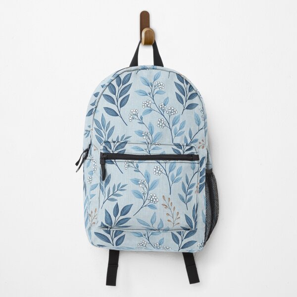 Item preview, Botanical blue designed and sold by Blue-Fall.